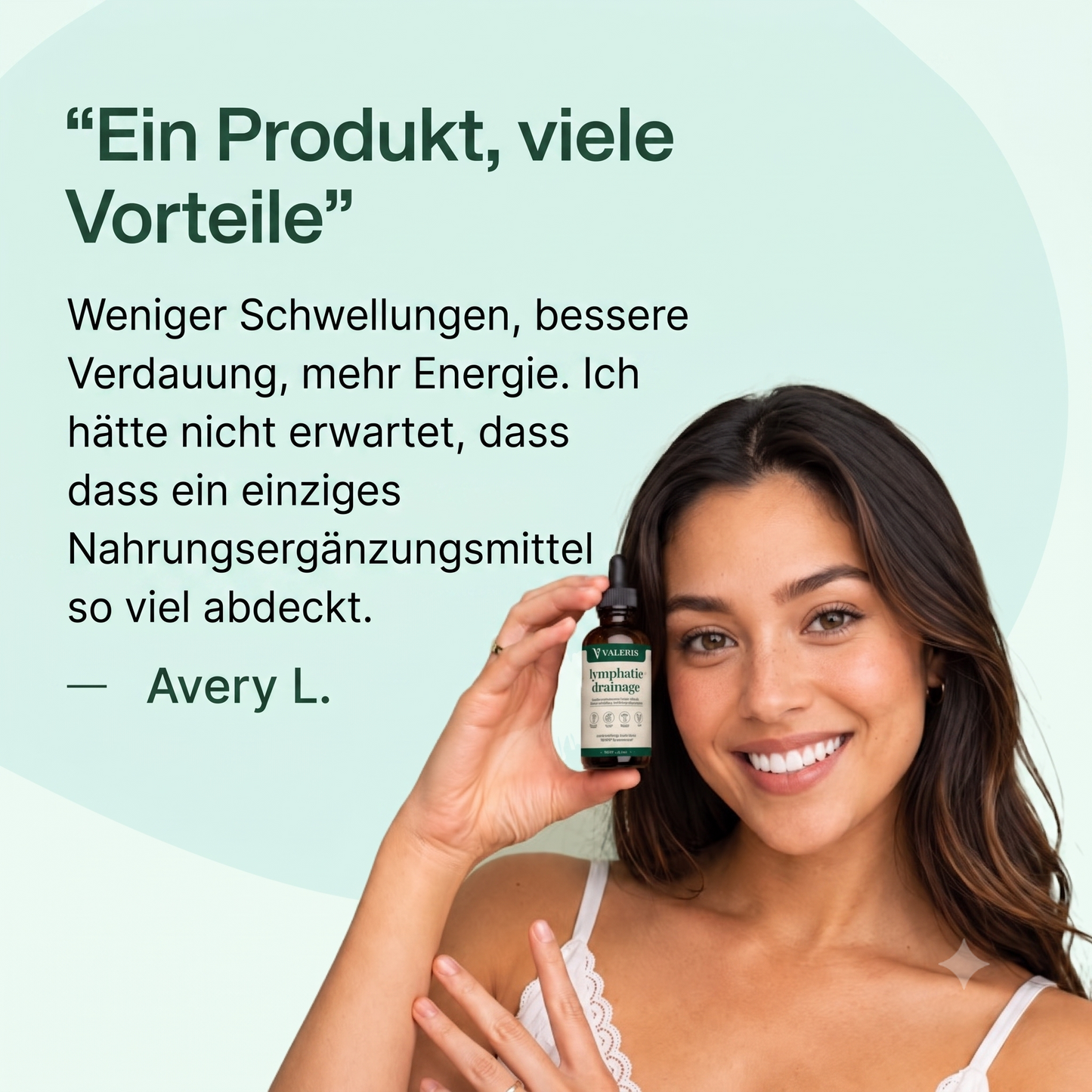 Valeris® Nahrungsergänzungsmittel für den Lymphabfluss