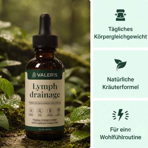 Valeris® Nahrungsergänzungsmittel für den Lymphabfluss